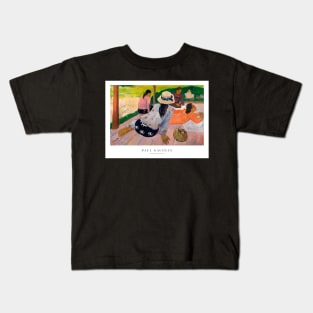 The Siesta by Paul Gauguin - Poster Kids T-Shirt